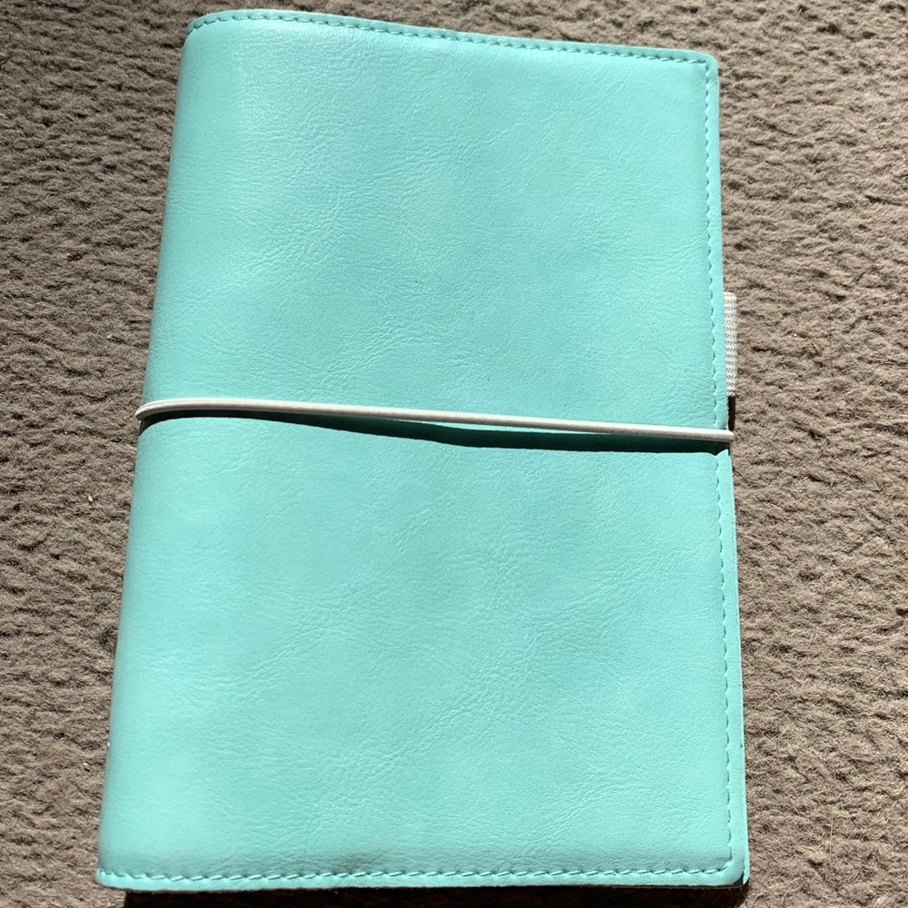 New Filofax Personal Soft Domino Planner Duck Egg